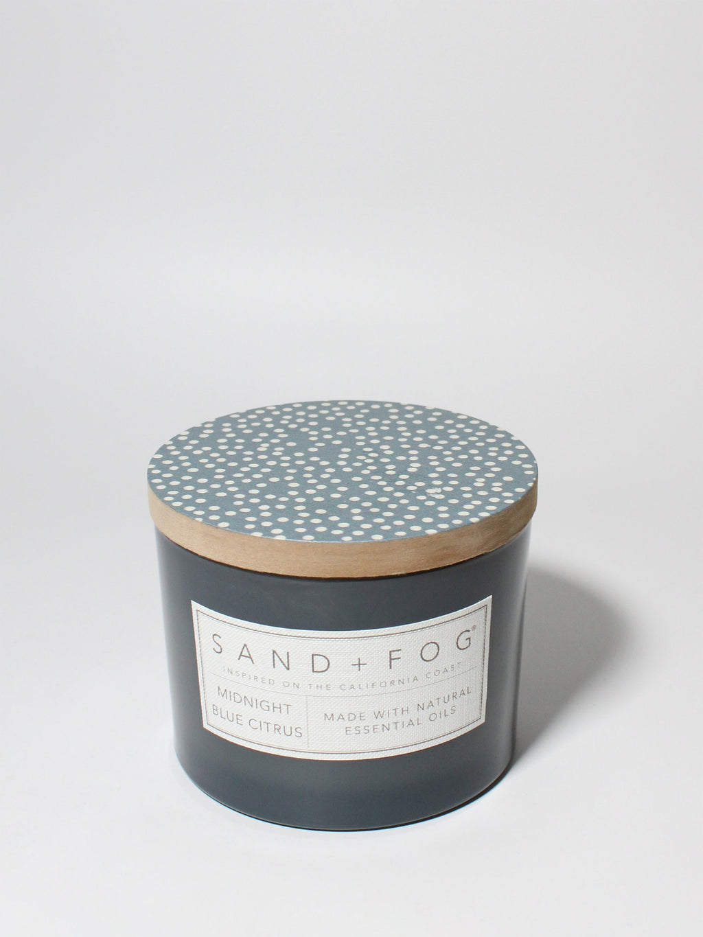 Midnight Blue Citrus 12 oz scented candle