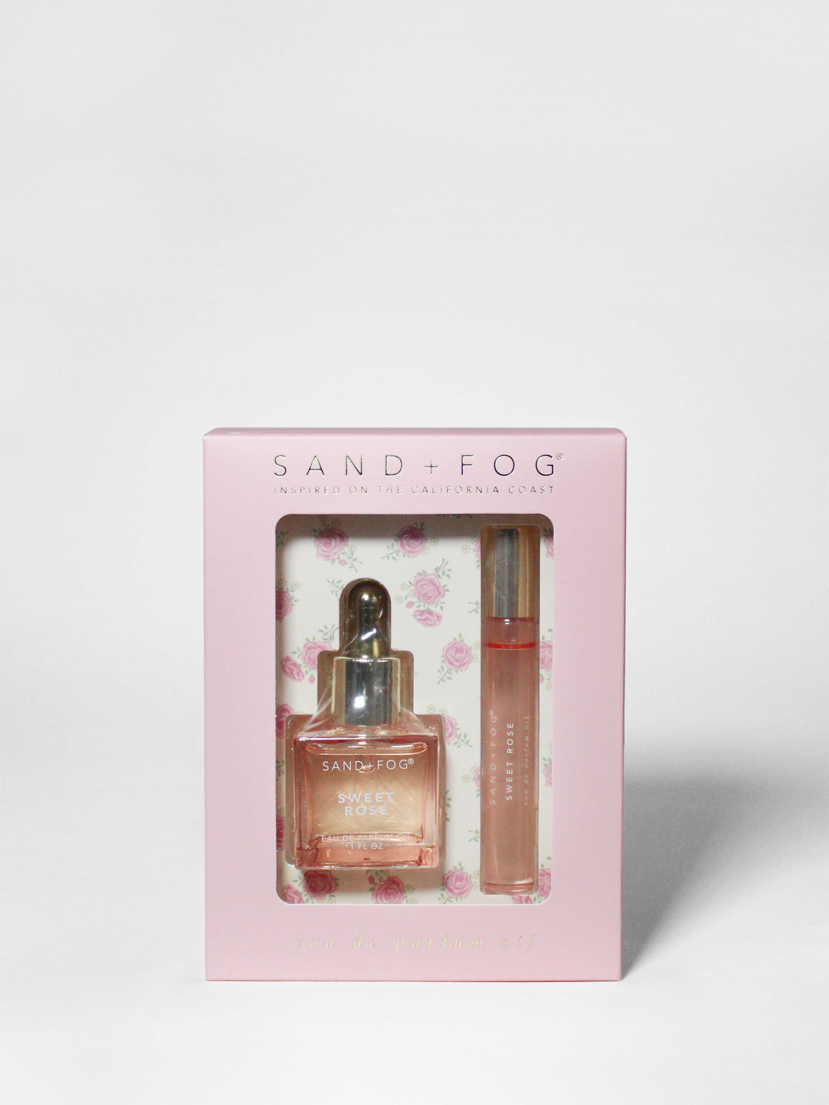 Sweet Rose Perfume Oil Dropper & Rollerball