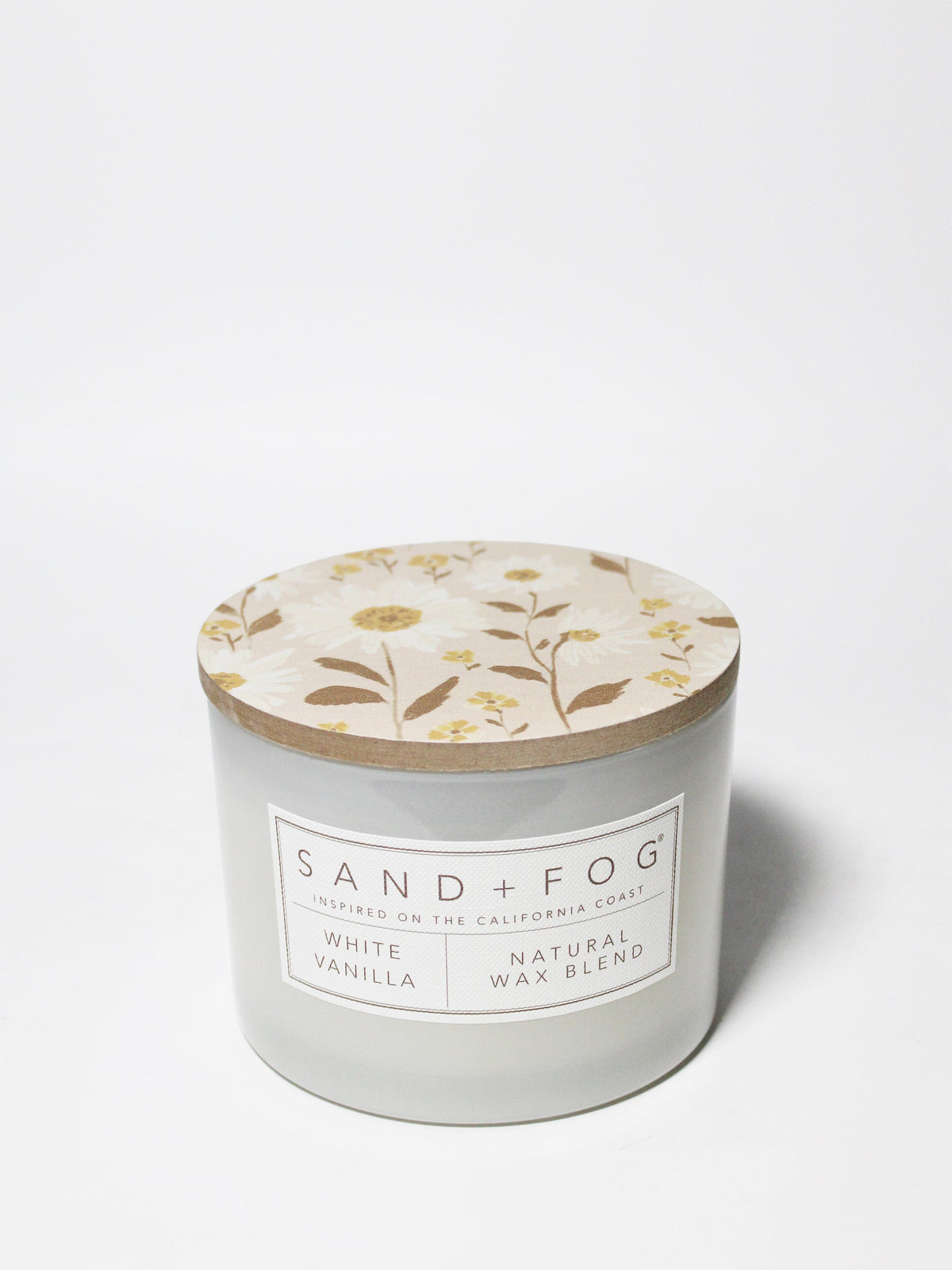 White Vanilla 12 oz scented candle