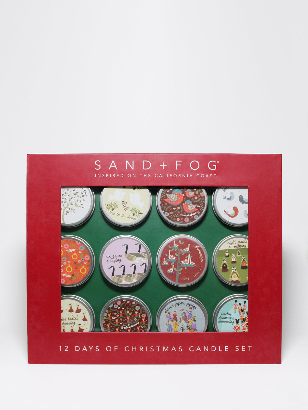 12 Days of Christmas Candle Set