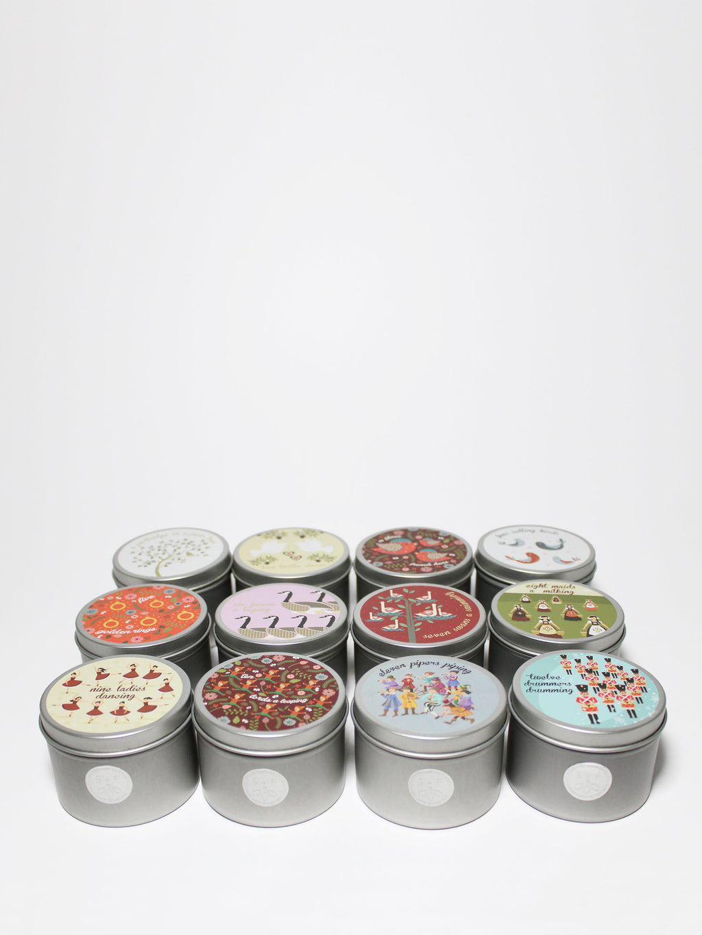 12 Days of Christmas Candle Set