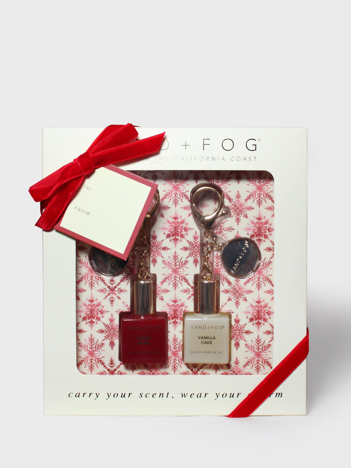 Bag Charm Perfume Oil Rollerball Set - Sugar Plum + Vanilla Cake