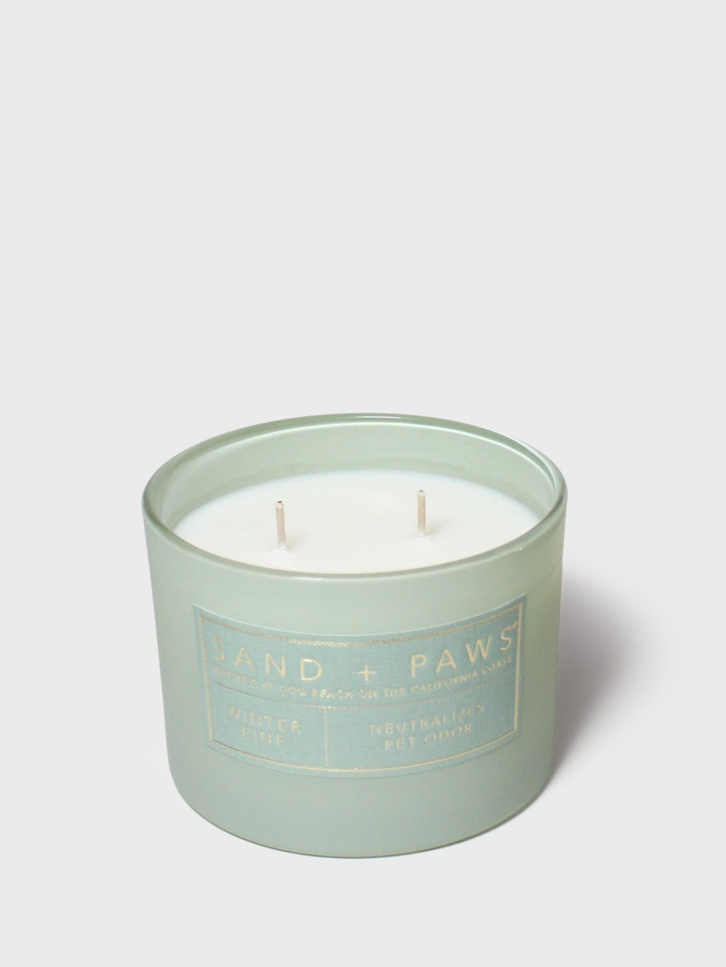 Sand + Paws Winter Pine 12oz scented candle