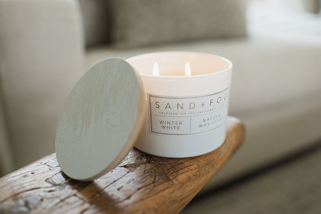 Winter White 12 oz scented candle