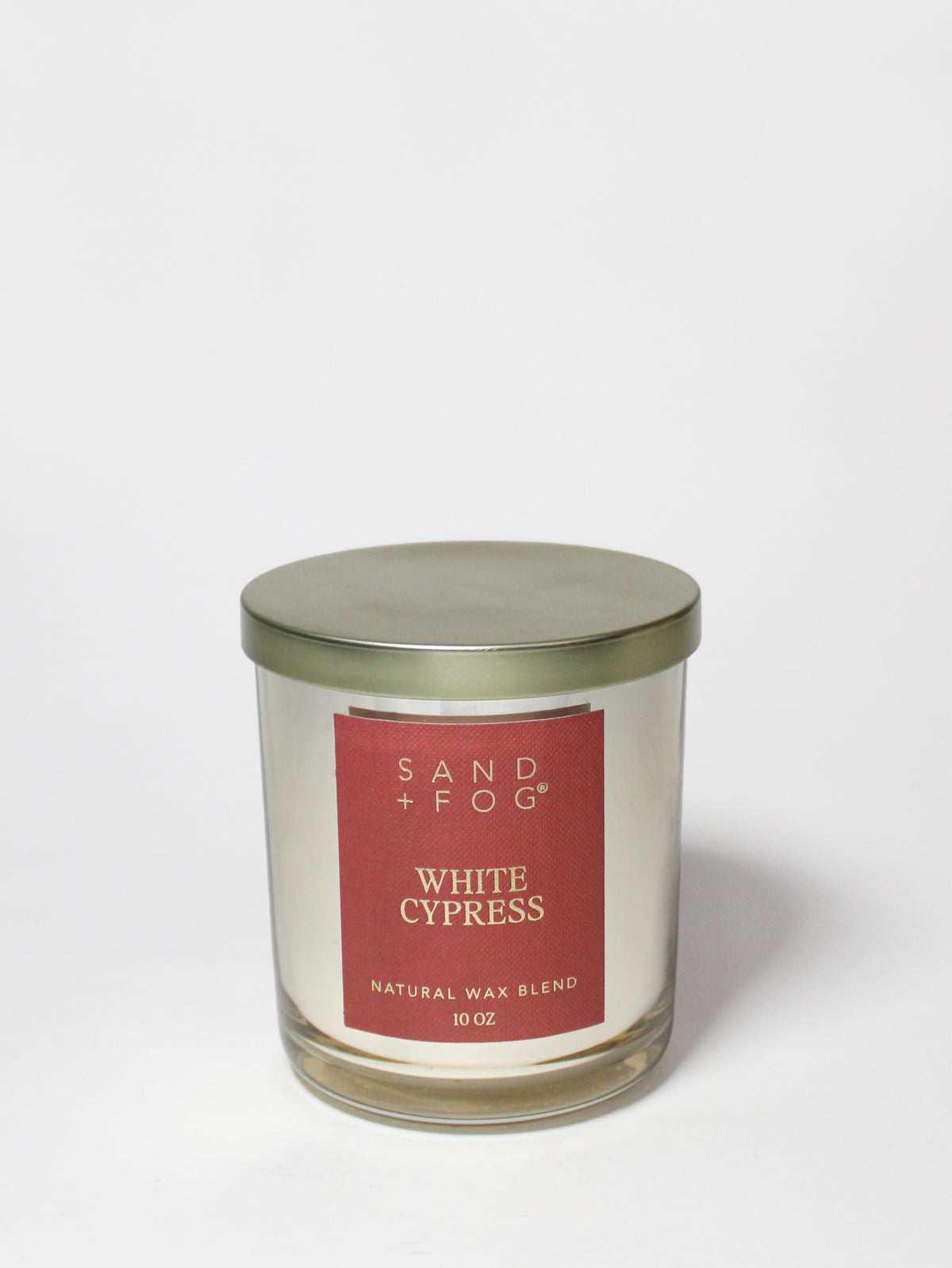 White Cypress 10 oz scented candle