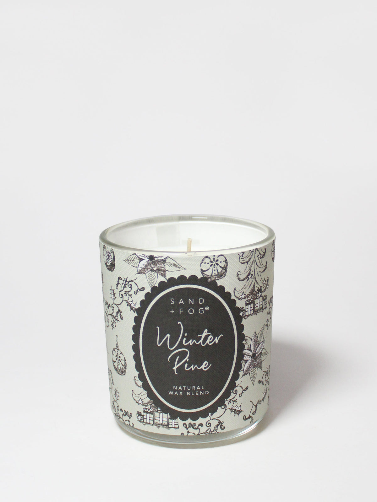 Winter Pine 10oz scented linen candle